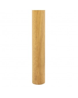 ZARION Eiken Natuur – KEUKENTAFEL 120 cm IN HOUTFINEER