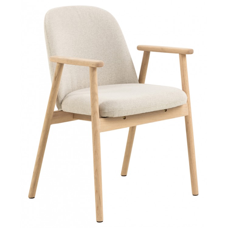 RODERIC Beige (Apia 453)/geolied - HOUTEN STOEL VOOR WOONKAMER, EETKAMER, KEUKEN RETRO RODERIC Beige (Apia 453)/geolied - HOUTEN STOEL VOOR WOONKAMER, EETKAMER, KEUKEN RETRO