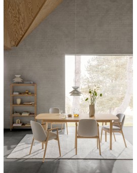 RODERIC Beige (Apia 453)/geolied - HOUTEN STOEL VOOR WOONKAMER, EETKAMER, KEUKEN RETRO