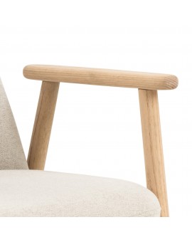 RODERIC Beige (Apia 453)/geolied - HOUTEN STOEL VOOR WOONKAMER, EETKAMER, KEUKEN RETRO