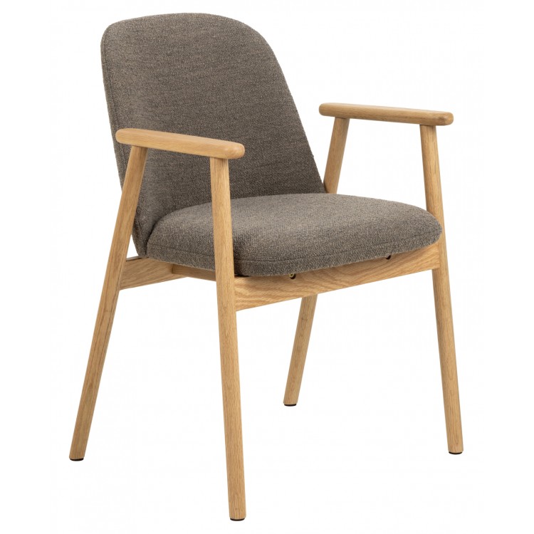 RODERIC Taupebruin (Monza 40)/gelakt - HOUTEN STOEL VOOR WOONKAMER, EETKAMER, KEUKEN RETRO RODERIC Taupebruin (Monza 40)/gelakt - HOUTEN STOEL VOOR WOONKAMER, EETKAMER, KEUKEN RETRO