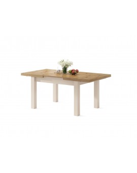 ROYAL eiken artisan / beige, EETTAFEL, UITSCHUIFBAAR
