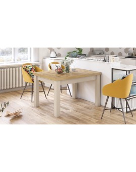 ROYAL eiken artisan / beige, EETTAFEL, UITSCHUIFBAAR