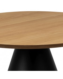 copy of BOSCO Prírodný dub / béžová noha (Kašmír) – OKRÚHLY KÁVOVÝ STOLÍK 65 cm, KONFERENČNÝ STOLÍK DO OBÝVAČKY, DYHA