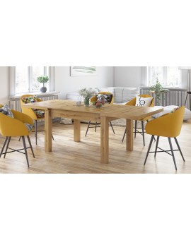 ROYAL eiken artisan, EETTAFEL, UITSCHUIFBAAR