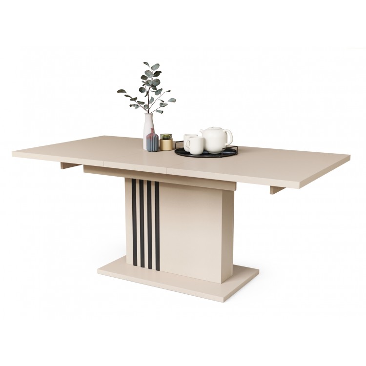 LEONEL Beige (Champagne) – MODERNE VOUWTAFEL TOT 180 cm! LEONEL Beige (Champagne) – MODERNE VOUWTAFEL TOT 180 cm!