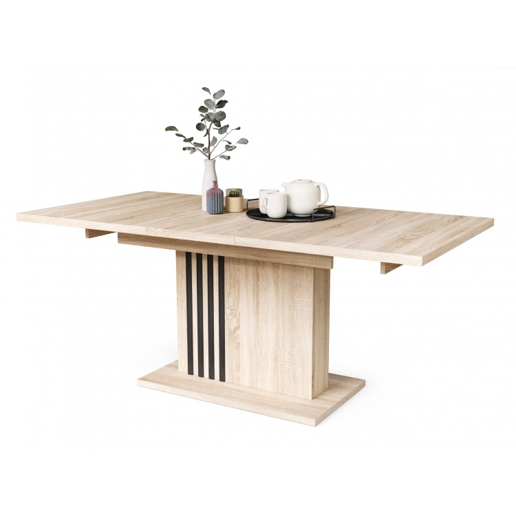 LEONEL Sonoma Eik – MODERNE VOUWTAFEL TOT 180 cm! LEONEL Sonoma Eik – MODERNE VOUWTAFEL TOT 180 cm!