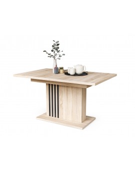 LEONEL Sonoma Eik – MODERNE VOUWTAFEL TOT 180 cm!