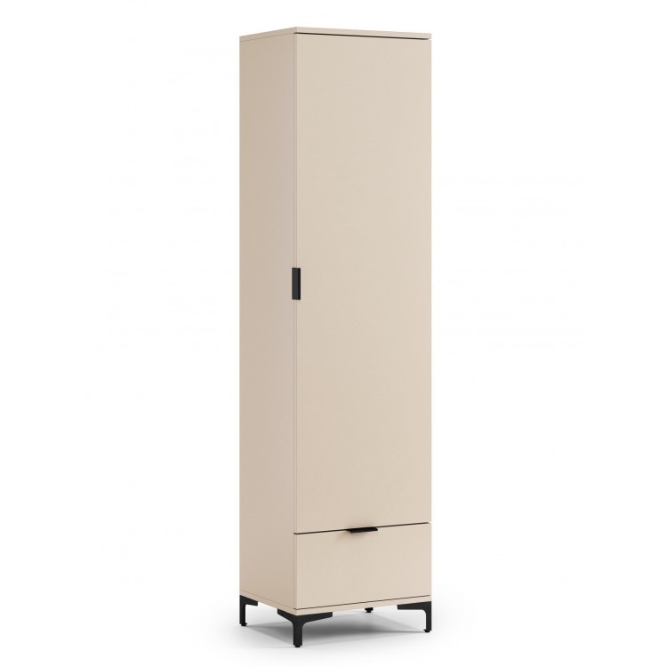 Kledingkast LANA 06 beige - 1-DEURS KLEDINGKAST MET LA