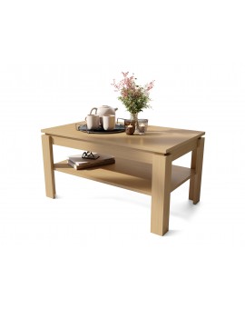 ASTI-R eiken Oasis - moderne salontafel met uitschuifbaar blad