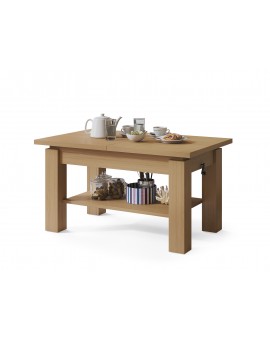 ASTORIA eiken Oasis, opklapbare salontafel
