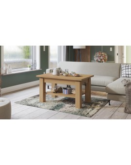 ASTORIA eiken Oasis, opklapbare salontafel