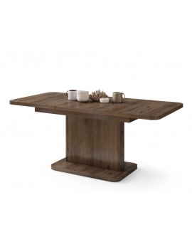 ASTON MINI-Z Elegant Walnoot – uitschuifbare tafel met in hoogte verstelbaar tafelblad