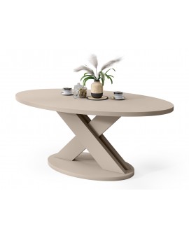 LOXA Cashmere - OVAL COFFEE TABLE 120x65 cm