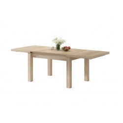 ROYAL sonoma eiken, eettafel, uitschuifbaar