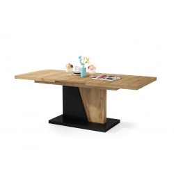 NOIR gouden eik / zwart, salontafel