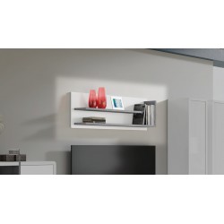 Hangplank FOLK OS wit mat / beton
