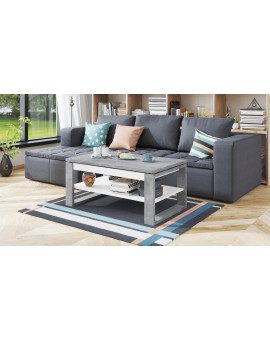 NUO beton / wit, salontafel