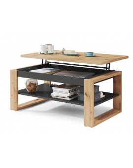 NUO dub artisan / antracit, konferenční stolek