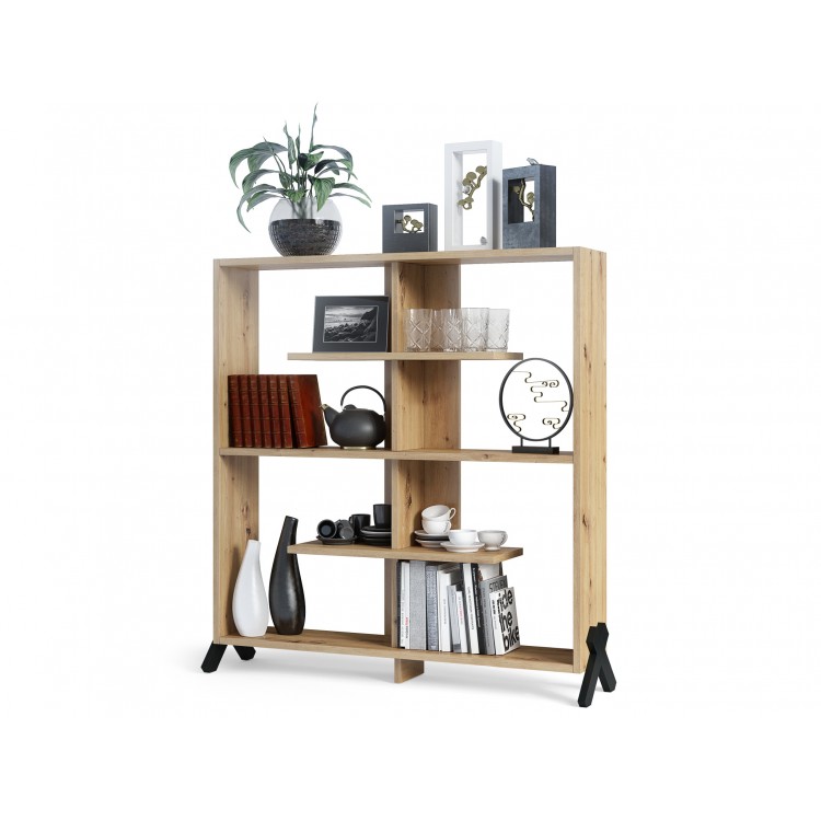 VIK R-110 boekenkast, Artisan - mini-bibliotheek voor woonkamer