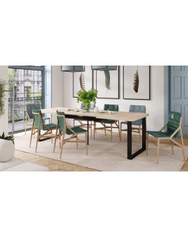 AVELLA Sonoma Eik - LOFT TAFEL VOOR WOONKAMER/EETKAMER UITKLAPBAAR TOT 3,1 m!