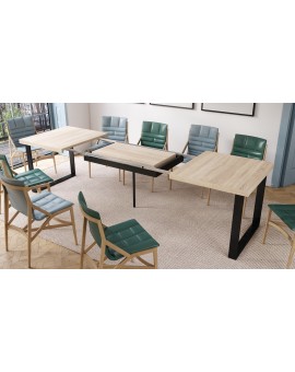 AVELLA Sonoma Eik - LOFT TAFEL VOOR WOONKAMER/EETKAMER UITKLAPBAAR TOT 3,1 m!