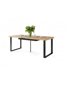 AVELLA Artisan Eik - LOFT TAFEL VOOR WOONKAMER/EETKAMER UITKLAPBAAR TOT 3,1 m!
