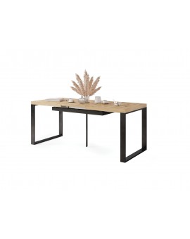 AVARI Artisan eiken - LOFT TAFEL VOOR WOONKAMER/EETKAMER UITKLAPBAAR TOT 270 cm!