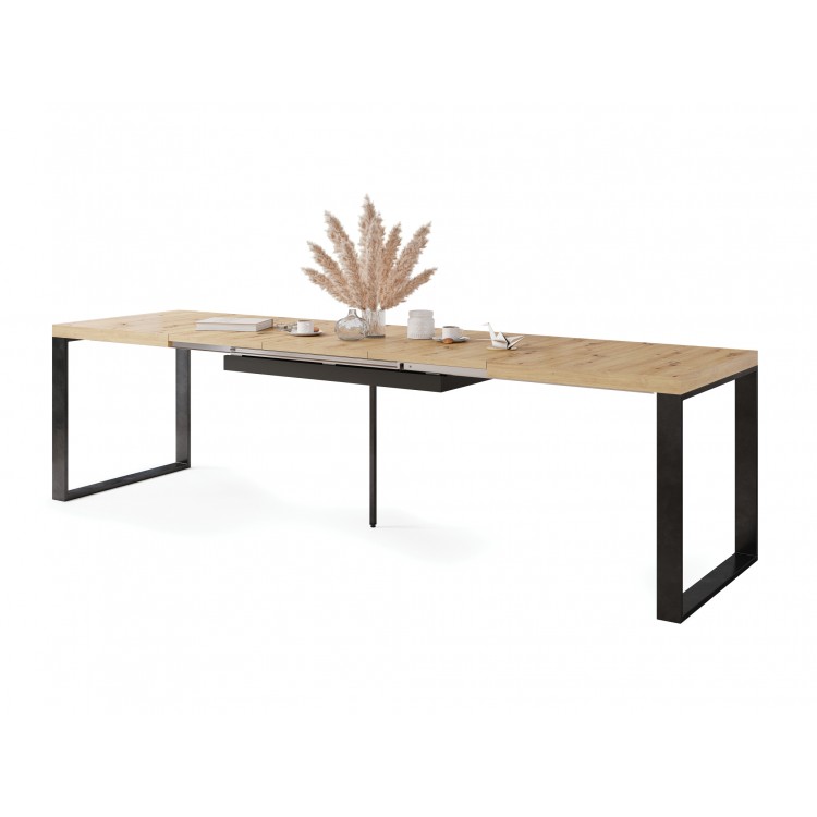 AVARI Artisan eiken - LOFT TAFEL VOOR WOONKAMER/EETKAMER UITKLAPBAAR TOT 290 cm! AVARI Artisan eiken - LOFT TAFEL VOOR WOONKAMER/EETKAMER UITKLAPBAAR TOT 290 cm!