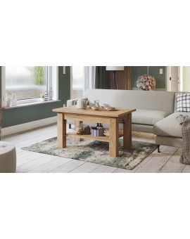 ASTORIA sonoma eiken, uitschuifbare tafel