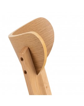 ROXY Natuurlijk eiken - HOUTEN STOEL VOOR WOONKAMER, EETKAMER, KEUKEN, RETRO